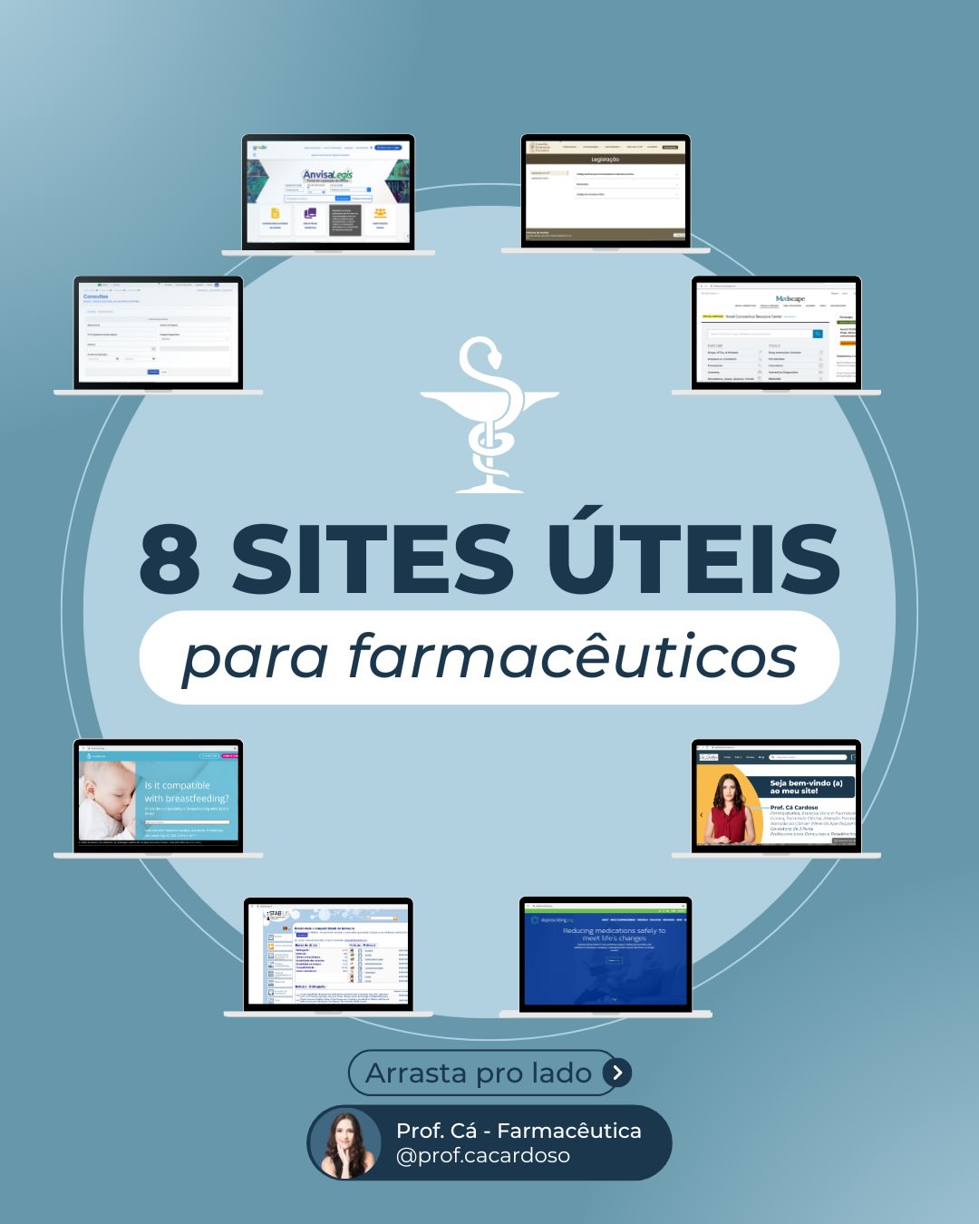 8 sites úteis para farmacêuticos